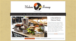 Desktop Screenshot of madamefromageblog.com